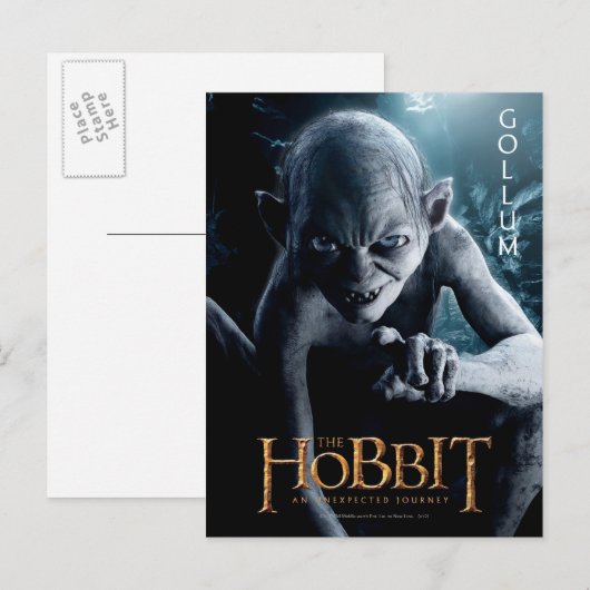 Beperkt weergavegebied: GOLLUM™ Briefkaart (Voorkant / Achterkant)