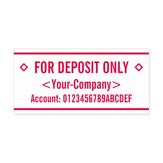 Beperkte aantekening en naam Rubberstempel Zelfinktende Stempel (Design)