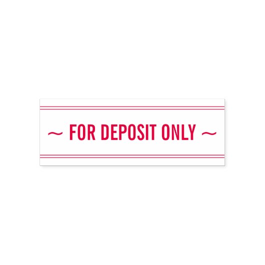 Beperkte aantekening Rubberstempel Zelfinktende Stempel (Design)