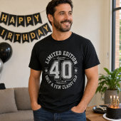 Beperkte Editie 40e Verjaardag T-shirt