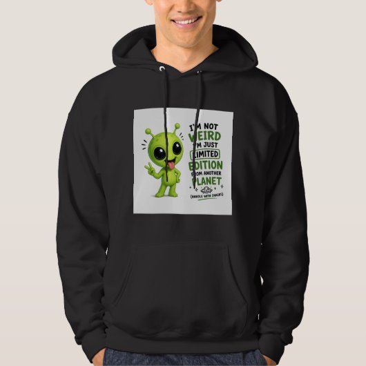 Beperkte Editie Alien Design Hoodie (Voorkant)