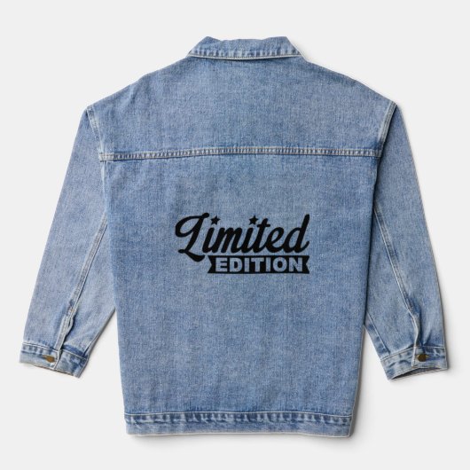 Beperkte Editie  Denim Jacket (Achterkant)