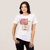 Beperkte Editie Drops Die Snel Verkopen Tri-Blend Shirt (Voorkant volledig)