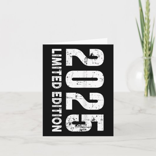Beperkte Editie En 2025  Kaart (Voorkant)