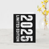 Beperkte Editie En 2025  Kaart (Gele Bloem)