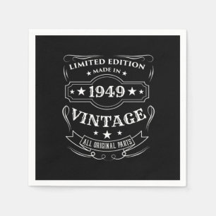 Beperkte editie gemaakt in 1949  Birthday Gift Servet