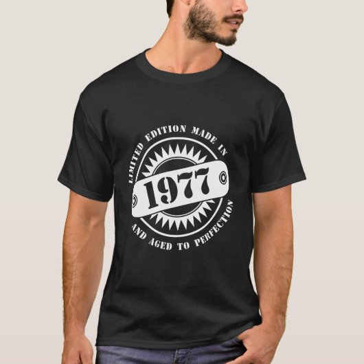 BEPERKTE EDITIE IN 1977 T-SHIRT (Voorkant)