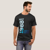 Beperkte Editie Mei 1988 T-shirt (Voorkant volledig)