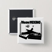 Beperkte Editie Meow MIXING Button (Voorkant /achterkant)
