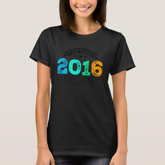 Beperkte Editie - Oude Jaargang 2016 T-shirt (Voorkant)