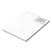 Beperkte Editie Persoonlijkheid Dagelijkse Taak Notitieblok (Linkerzijde)
