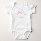 Beperkte Editie Roze Retro Moderne Meisjes Strikke Romper (Voorkant)