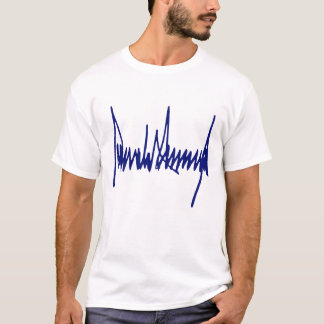 Beperkte editie Trump-handtekening, presidentieel  T-shirt