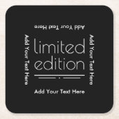 Beperkte editie - U bent een soort Kartonnen Onderzetters (Voorkant)