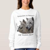 **BEPERKTE EDITIE** ~ Uitsterven is altijd Trui (Voorkant)