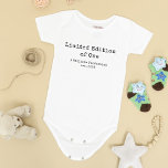 Beperkte editie van One  Typewriter Funny Romper<br><div class="desc">De beperkte Uitgave van Één Funny Baby One Piece Bodysuit met een slim gezegde in de  doopvont van de Schrijfmachine.</div>