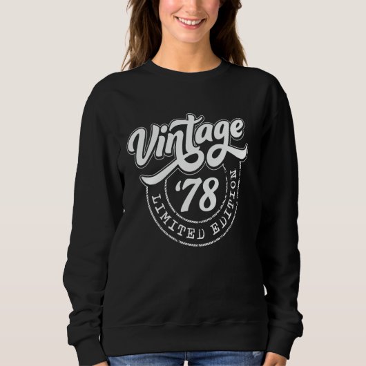 Beperkte Editie - Vintage 1978 Trui (Voorkant)