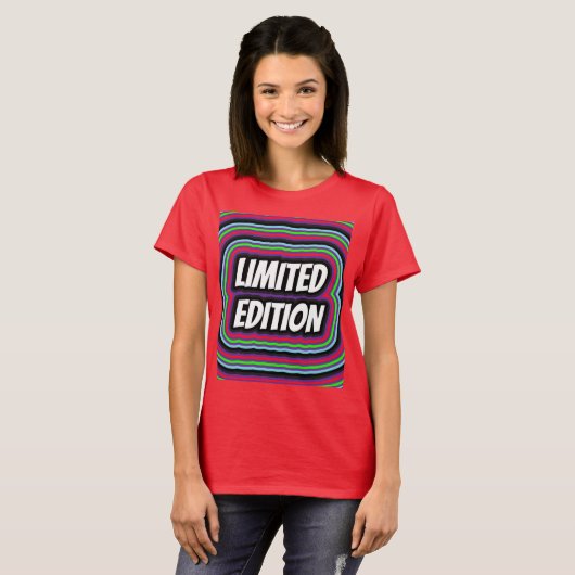 BEPERKTE EDITION BIRTHDAY RETRO T-SHIRTS (Voorkant volledig)