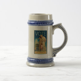 BEPERKTE EDITION  Collectible Stein, Blue Be Bierpul