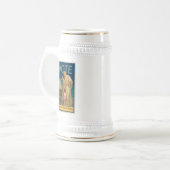 BEPERKTE EDITION Collectible Stein, Gold Bierpul (Voorkant links)