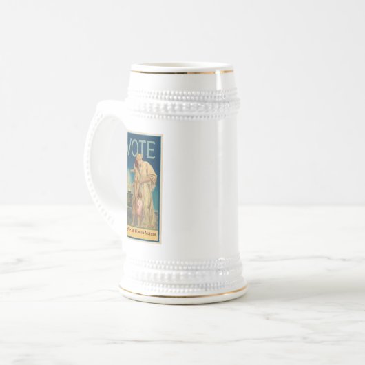 BEPERKTE EDITION  Collectible Stein, Gold Bierpul (Voorkant links)