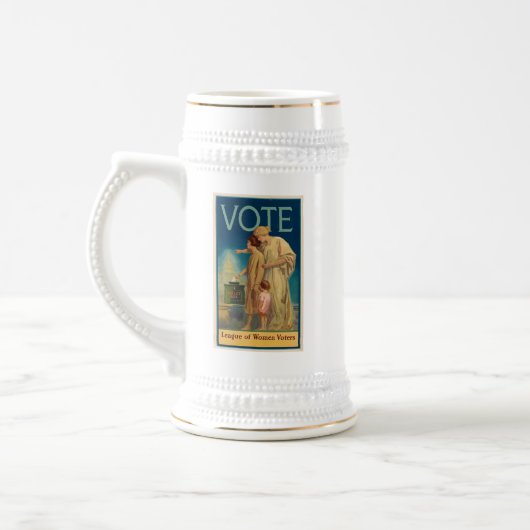 BEPERKTE EDITION Collectible Stein, Gold Bierpul (Links)