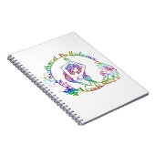 Beperkte Edition Flower Logo-laptop Notitieboek (Rechterzijde)