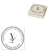 Beperkte Logo Echtheidsstempel Uitgave Rubberstempel (Gestempeld)