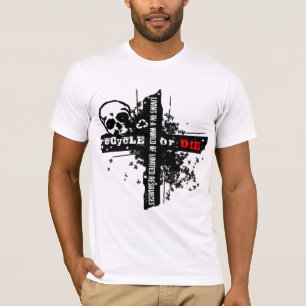 Beperkte Middelen Recyclen het Witte Shirt van het
