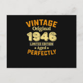 Beperkte  originele versie van 1946 met ouderdom — briefkaart (Voorkant)