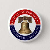 Beperkte overheid - Button (Voorkant)