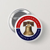 Beperkte overheid - Button (Voorkant /achterkant)