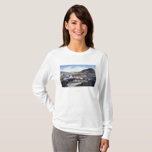 Beperkte rail, Hoefijzer curve T-shirt (Voorkant volledig)