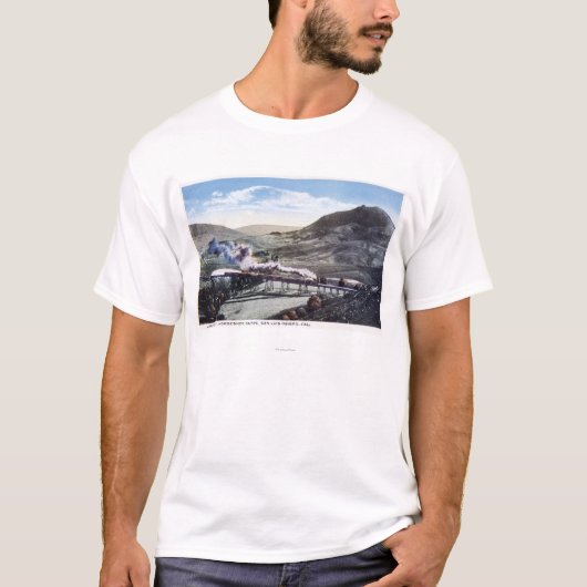 Beperkte rail, Hoefijzer curve T-shirt (Voorkant)