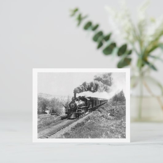 Beperkte spoorlijn Noordkust nabij Briefkaart (Staand voorkant)