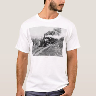 Beperkte spoorlijn Noordkust nabij T-shirt
