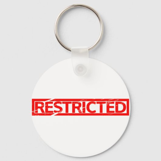 Beperkte Stempel Sleutelhanger (Voorkant)