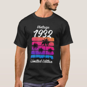 Beperkte T - shirts van de Uitgave 1932  Retro 90t