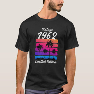 Beperkte T - shirts van de Uitgave 1962 Retro 60t