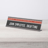 Beperkte toegang Beroepsbeoefenaar met hoog risico Bureau Naambordje (Voorkant)