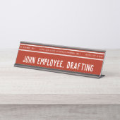 Beperkte toegang Beroepsbeoefenaar met hoog risico Bureau Naambordje (Voorkant)