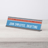 Beperkte toegang Beroepsbeoefenaar met hoog risico Bureau Naambordje (Voorkant)