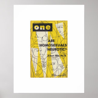 Beperkte Uitgave ONE Magazine, April 1955 Print