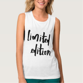 beperkte uitgave tanktop
