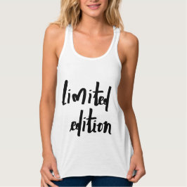 beperkte uitgave tanktop