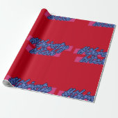 Beperkte uitgave #ThirstyBitch Xmas Wrapping Paper Cadeaupapier (Uitgerold)