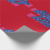 Beperkte uitgave #ThirstyBitch Xmas Wrapping Paper Cadeaupapier (Hoek)