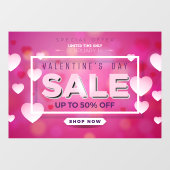 Beperkte verkooptijd Valentijnsdag - Aanbieding to Raamsticker (Vel)