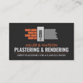 Bepleisteringsdiensten Visitekaartje (Voorkant)