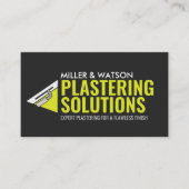 Bepleisteringsdiensten Visitekaartje (Voorkant)